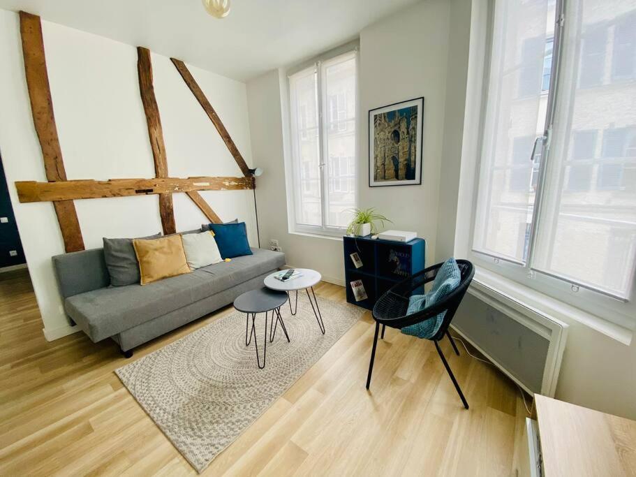 Les Beaux Arts, Appartement Au Coeur De Rouen Eksteriør bilde